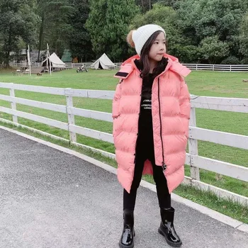 Per-sale Ship In November 2020 BU Down Coat Baby Girl Winter Clothes Hooded Pink Long Down Jacket Kids Coat for Girls
Per-sale Ship In November 2020 BU Down Coat Baby Girl Winter Clothes Hooded Pink Long Down Jacket Kids Coat for Girls