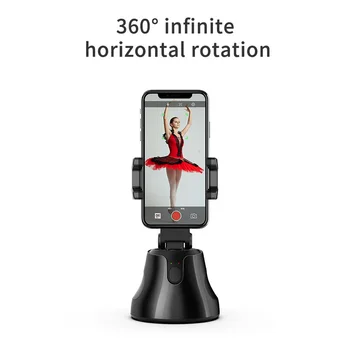 Smart Shooting Selfie Stick 360 Rotation Auto Face Object Tracking Vlogging Phone Holder Video Recorded Tripod for Mobile Phone
Smart Shooting Selfie Stick 360 Rotation Auto Face Object Tracking Vlogging Phone Holder Video Recorded Tripod for Mobile Phone