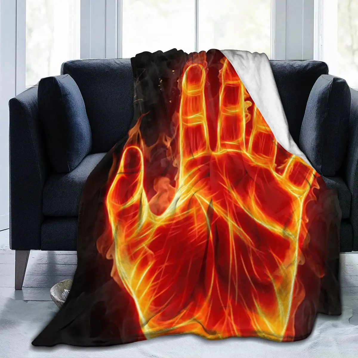 Anime 3D printing printed blanket bedspread blanket retro bedding square picnic soft blanket Fire
Anime 3D printing printed blanket bedspread blanket retro bedding square picnic soft blanket Fire
