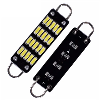 

Rigid Loop Festoon 44mm 4014 20 SMD Car Interior LED 561 562 567 564 1.73" Auto Reading Bulb Dome Light Trunk License Lamp 12V