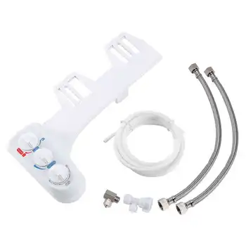 Hot/Cold Bidet Self Cleaning Dual Nozzle Toilet Attachment Spray Non-Electric Bathroom Seat Hardware Tools
Hot/Cold Bidet Self Cleaning Dual Nozzle Toilet Attachment Spray Non-Electric Bathroom Seat Hardware Tools