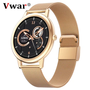 Vwar Smart Watch Women IP68 Waterproof Heart Rate Monitoring Bluetooth For Android IOS Fitness Bracelet VS KW20 Smartwatch KW10
Vwar Smart Watch Women IP68 Waterproof Heart Rate Monitoring Bluetooth For Android IOS Fitness Bracelet VS KW20 Smartwatch KW10