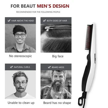 Quick Hair Styling Tool Hair Comb Brush Multifunctional Beard Straightener Show Cap Men Curling Curler Beauty Dropshipping #QW-1
Quick Hair Styling Tool Hair Comb Brush Multifunctional Beard Straightener Show Cap Men Curling Curler Beauty Dropshipping #QW-1