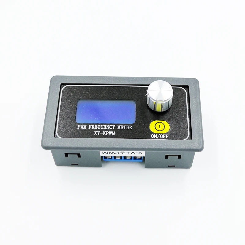 Adjustable 1Hz-150KHz PWM Signal Generator Module XY-KPWM Have ON OFF Button Square Wave Pulse Signal Output PWM Frequency Meter
Adjustable 1Hz-150KHz PWM Signal Generator Module XY-KPWM Have ON OFF Button Square Wave Pulse Signal Output PWM Frequency Meter