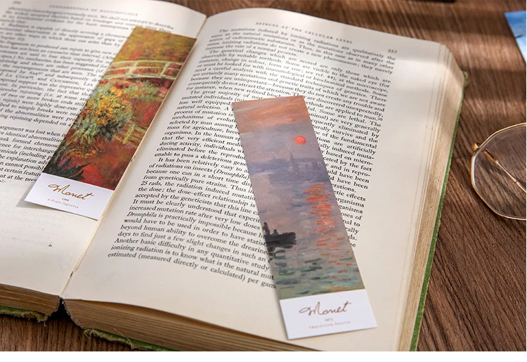 30 sztuk zestaw zakładki do książek Ins stylowe ciepłe serie kreatywne konto ręczne DIY - Wianko - 8