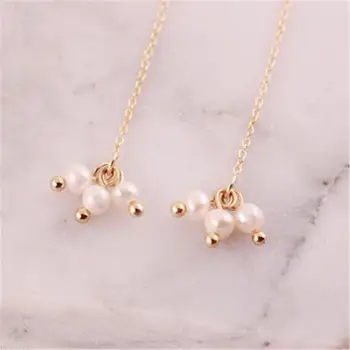 White Baroque Pearl Earrings Long 18k Ear Drop Hook Classic Real Cultured Jewelry Party AAA Aurora Luxury Accessories
White Baroque Pearl Earrings Long 18k Ear Drop Hook Classic Real Cultured Jewelry Party AAA Aurora Luxury Accessories