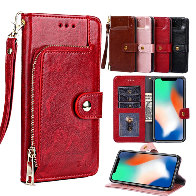 

Wallet Leather Case For Huawei P8 P9 P10 Lite Mini Nova 2i Honor 8 Lite 7X 6X 6A 5A 5C Pro Mate 10 Lite SE Y3 Y5 II Y6 GR5 2017