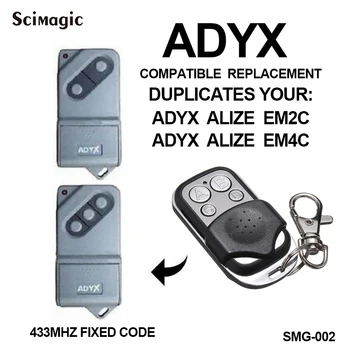 433MHz Remote control duplicator for ADYX ALIZE EM2C / ALIZE EM4C for garage door gate
433MHz Remote control duplicator for ADYX ALIZE EM2C / ALIZE EM4C for garage door gate