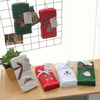 30*45cm three-piece European and American cotton Christmas series small towel small square towel
30*45cm three-piece European and American cotton Christmas series small towel small square towel