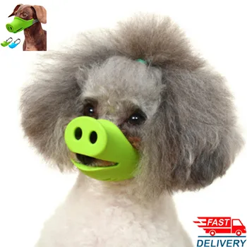 New Breathable Cute Pig Dog Muzzle Silicone Anti Bite Dog Muzzles Stop Bark Bite Mouth Mask Adjustable For Small Dog Pets
New Breathable Cute Pig Dog Muzzle Silicone Anti Bite Dog Muzzles Stop Bark Bite Mouth Mask Adjustable For Small Dog Pets