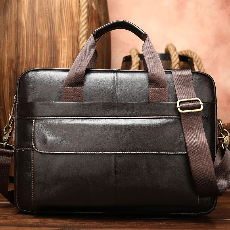 Luufan Leather Briefcase Laptop Messenger Bag For Document A4 Men's Briefcase Business Work Bag Computer Shoulder Top Handle Bag
Luufan Leather Briefcase Laptop Messenger Bag For Document A4 Men's Briefcase Business Work Bag Computer Shoulder Top Handle Bag