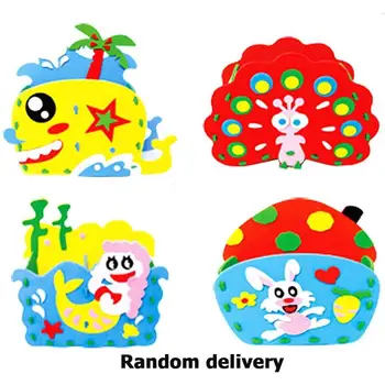 Creative Cartoon EVA Handmade Pen Holder Kindergarten DIY 3D Sticker Random Kids Handmade Ability Improvement Educational Toys
Creative Cartoon EVA Handmade Pen Holder Kindergarten DIY 3D Sticker Random Kids Handmade Ability Improvement Educational Toys