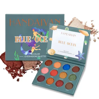 12 Colors Makeup Eye Shadow Palette Holographic Eye Cosmetic Eyeshadow Palette Metallic Matte Shiny Shadows Pigmented TSLM2
12 Colors Makeup Eye Shadow Palette Holographic Eye Cosmetic Eyeshadow Palette Metallic Matte Shiny Shadows Pigmented TSLM2