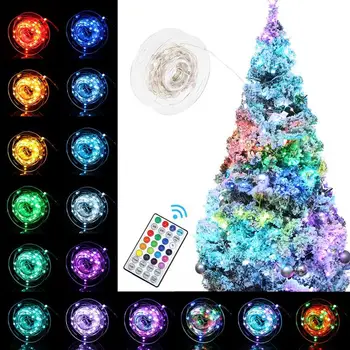 LED String Light 10M 100LED USB RGB Remote Control Lights Fairy Garlands For Wedding Christmas Holiday Decorations Lamps
LED String Light 10M 100LED USB RGB Remote Control Lights Fairy Garlands For Wedding Christmas Holiday Decorations Lamps