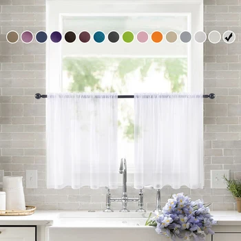 Short Curtain White For Living Room Kitchen Sheer Curtains Door Wedding Party Background Decor Window Drapes Customize
Short Curtain White For Living Room Kitchen Sheer Curtains Door Wedding Party Background Decor Window Drapes Customize