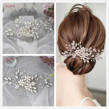 YouLaPan HP346 Handmade Rhinestone Wedding Hair Comb Luxury Pearls Bride Hair Jewelry Hair Accessories Bridal Hair Clips
YouLaPan HP346 Handmade Rhinestone Wedding Hair Comb Luxury Pearls Bride Hair Jewelry Hair Accessories Bridal Hair Clips