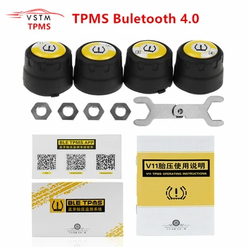 TPMS Bluetooth 4.0 universal external tyre pressure sensor support IOS Android phone Tire Pressure Sensor Free Shipping
TPMS Bluetooth 4.0 universal external tyre pressure sensor support IOS Android phone Tire Pressure Sensor Free Shipping