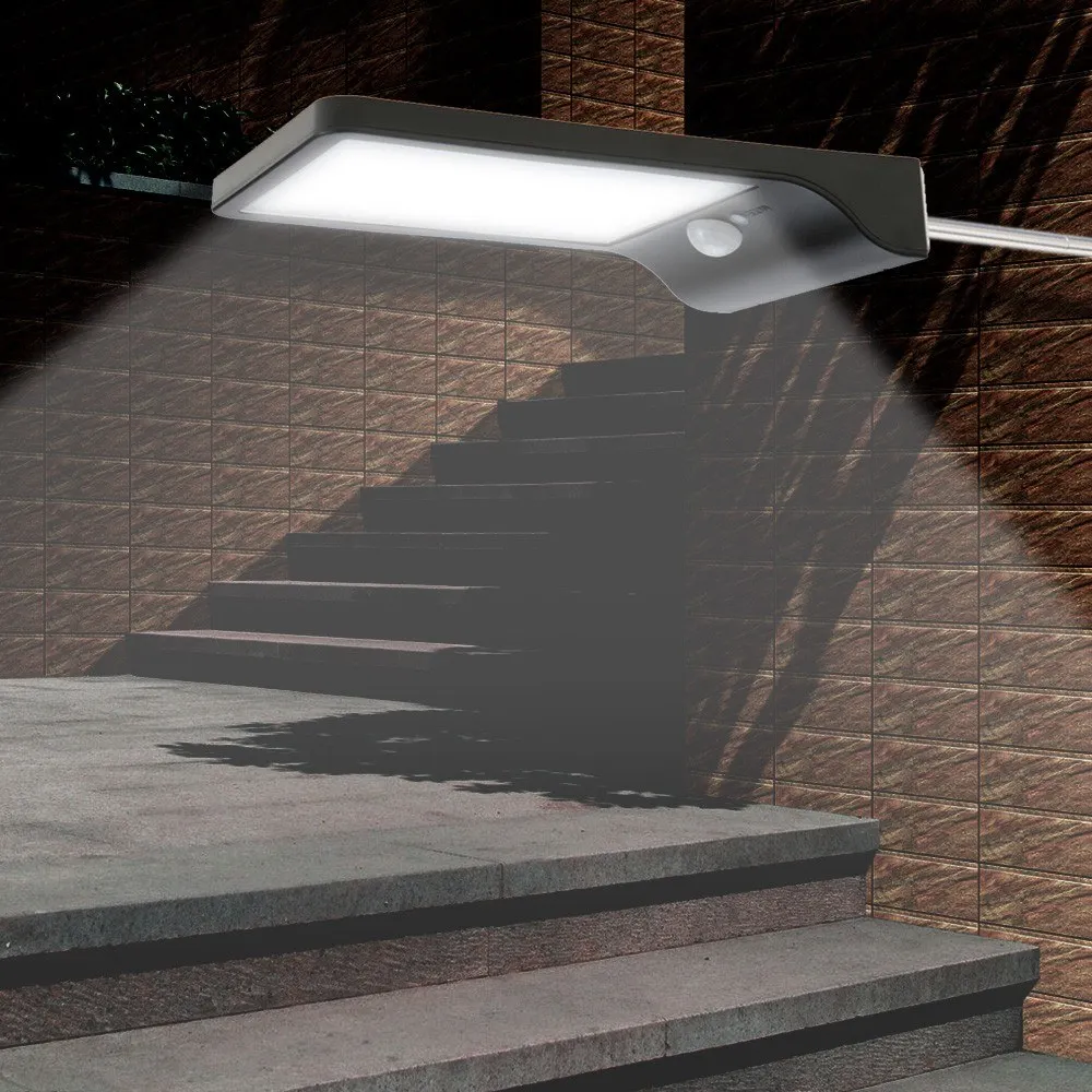 36 LED Solar Powered Energy PIR Motion Sensor Wall Lamp Light Control 3 Different Lighting Modes IP65 Water Resistance Lamp
36 LED Solar Powered Energy PIR Motion Sensor Wall Lamp Light Control 3 Different Lighting Modes IP65 Water Resistance Lamp