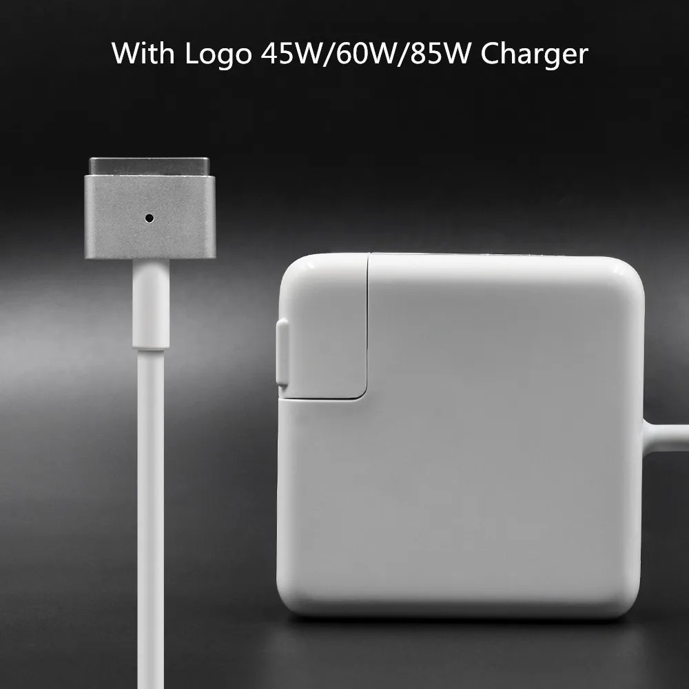 100% New Working 45W 60W 85W MagSaf*2 T-Tip Laptop Power Adapter Charger For Apple MacbooK Air Pro 11"13" 15"17