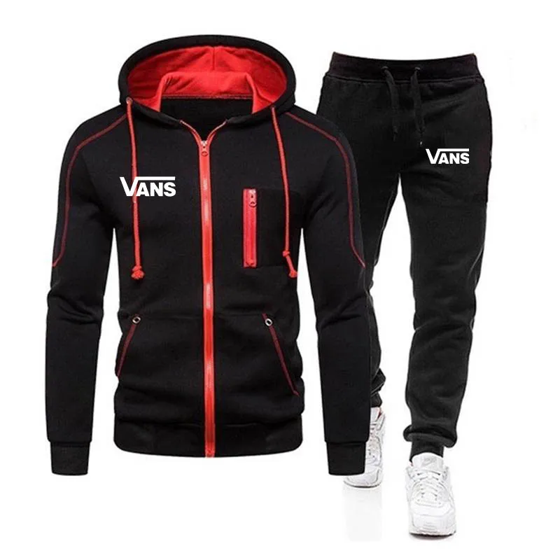 Zipper Tracksuits Men's Sportswear Set 2020 Autumn Winter 2 Pieces Sweatshirt+Pants Suit Brand Men Jogging clothes sports suit
Zipper Tracksuits Men's Sportswear Set 2020 Autumn Winter 2 Pieces Sweatshirt+Pants Suit Brand Men Jogging clothes sports suit