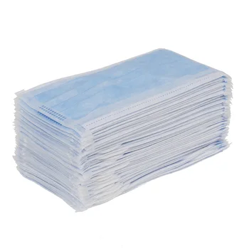 10 Pcs Light Blue Non-Woven 3-layer Masks Dustproof Facial Protective Cover Disposable Filter Unisex Mouth Nose Proof Mask
10 Pcs Light Blue Non-Woven 3-layer Masks Dustproof Facial Protective Cover Disposable Filter Unisex Mouth Nose Proof Mask