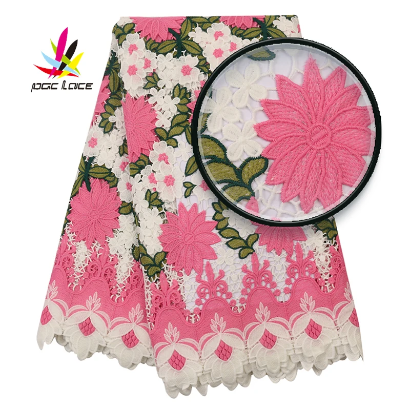 African Water Soluble Lace Fabric 2019 High Quality Colorful Nigerian Milk Silk Lace Fabric With Embroidered Flowers AMY3080B
African Water Soluble Lace Fabric 2019 High Quality Colorful Nigerian Milk Silk Lace Fabric With Embroidered Flowers AMY3080B