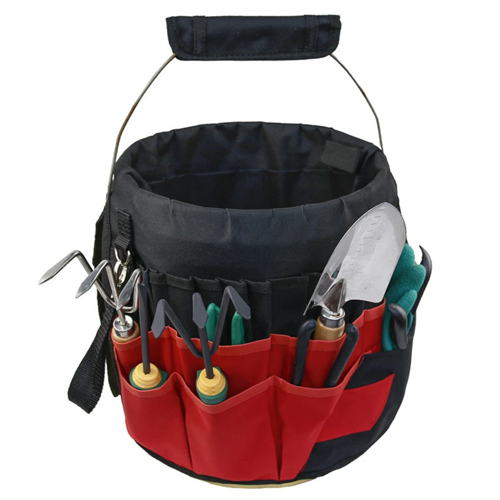 Bucket Assemble Style Storage Basket Portable Hand Tools Basket Oxford 42 Pockets Manual Gardening Tool Container without Bucket
Bucket Assemble Style Storage Basket Portable Hand Tools Basket Oxford 42 Pockets Manual Gardening Tool Container without Bucket
