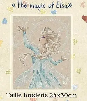 Needlework 14CT Cross Stitch, DIY Count Cross Stitch, Embroidery Set,The magic of Princess Aisha 
Needlework 14CT Cross Stitch, DIY Count Cross Stitch, Embroidery Set,The magic of Princess Aisha