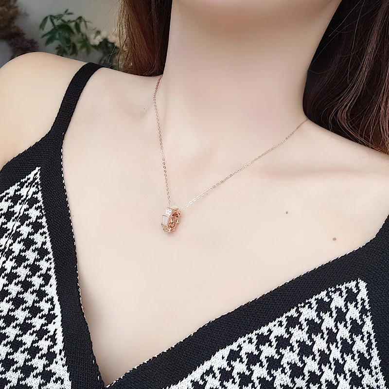 Fashionable light luxury superior sense snake bone necklace all - set zircon shell pendant statement clavicle chain
Fashionable light luxury superior sense snake bone necklace all - set zircon shell pendant statement clavicle chain