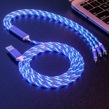 Triple Metal liu guang xian for ios Android Type-c Mobile Phone One in Three Fast-Charging Illuminating Data Cable
Triple Metal liu guang xian for ios Android Type-c Mobile Phone One in Three Fast-Charging Illuminating Data Cable