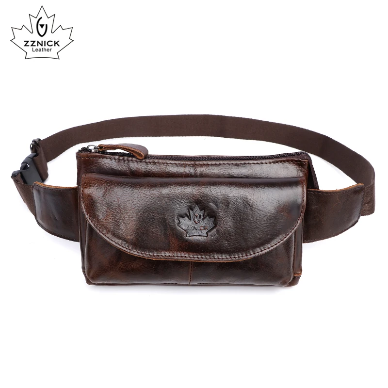 Men's Waist Bag Genuine Leather Bag Fanny Pack Belt Bags For Men Fashion Phone Belt Pouch Shoulder Bags for Men Waist Pack ZZNIC
Men's Waist Bag Genuine Leather Bag Fanny Pack Belt Bags For Men Fashion Phone Belt Pouch Shoulder Bags for Men Waist Pack ZZNIC