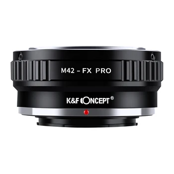 K&F Concept Lens Mount Adapter with Light-reducing Paint for M42 Lens to Fuji Fujifilm FX XPro1 X-Pro1 Camera Body
K&F Concept Lens Mount Adapter with Light-reducing Paint for M42 Lens to Fuji Fujifilm FX XPro1 X-Pro1 Camera Body