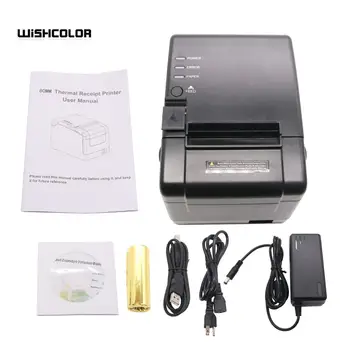 Wishcolor 80MM Thermal Printer Receipt Printer Rich Optional Interface USB Serial LAN Bluetooth WiFi
Wishcolor 80MM Thermal Printer Receipt Printer Rich Optional Interface USB Serial LAN Bluetooth WiFi