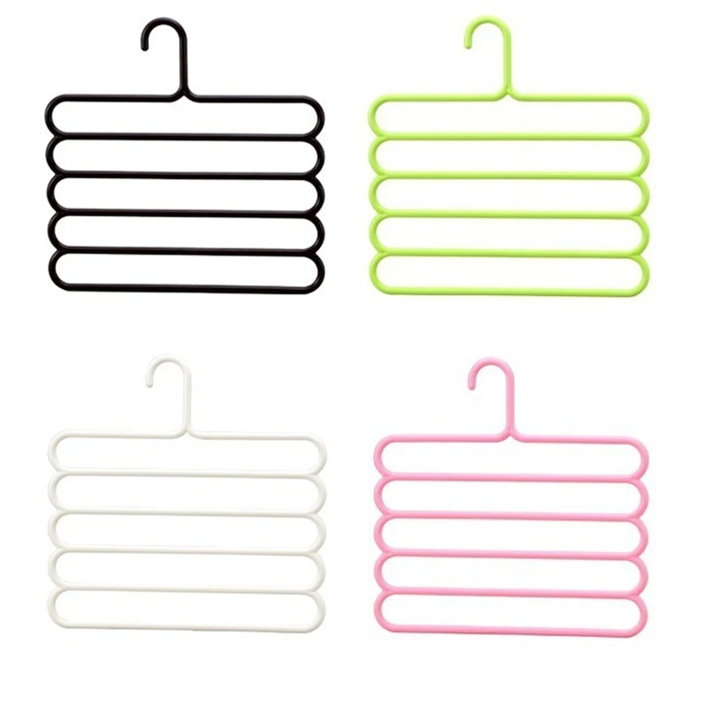 New Multi-Function Plastic Five-Layer Drying Pants Rack Innovative Hanger Multi-Storey Scarf Rack Anti-Slip Clothes Pants Folder
New Multi-Function Plastic Five-Layer Drying Pants Rack Innovative Hanger Multi-Storey Scarf Rack Anti-Slip Clothes Pants Folder
