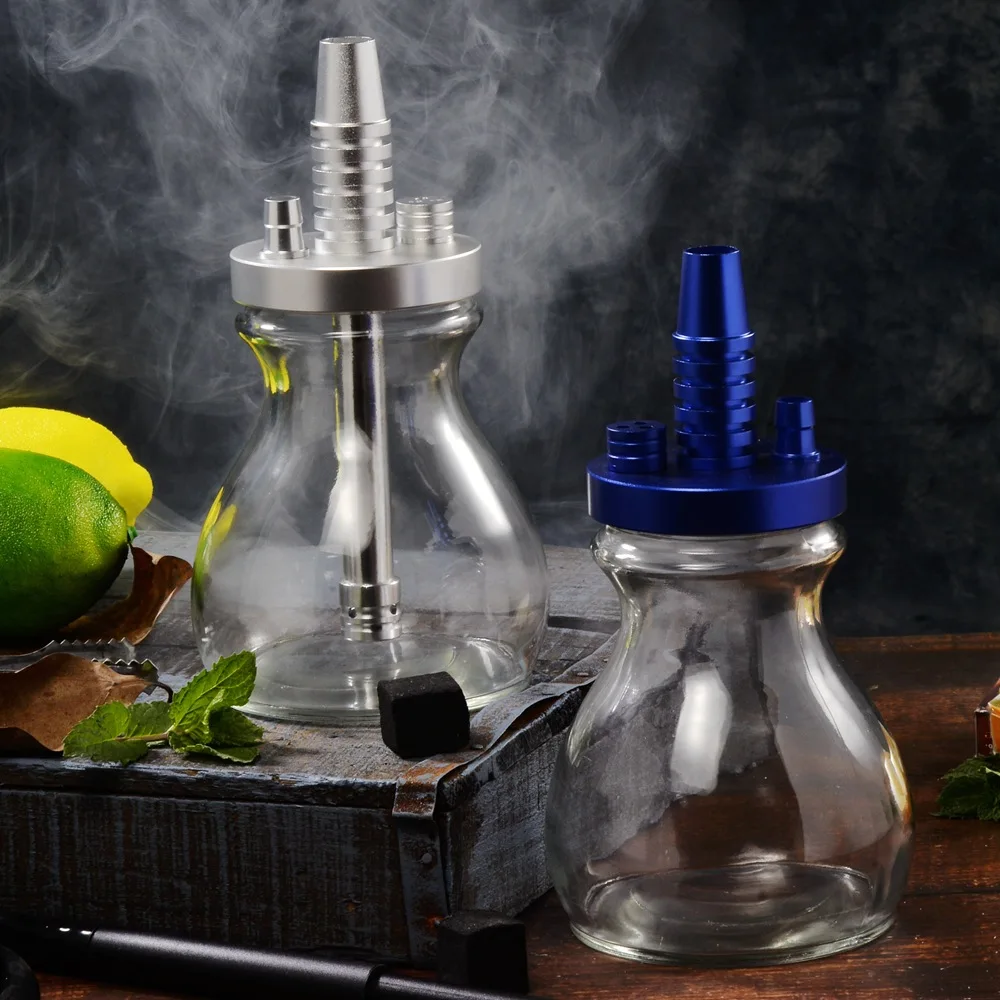 Small Travel Portable Hookah Shisha Set Chicha Glass Hookah Narguile Silicone Tube Spring Accessories Gift Factory direct sales
Small Travel Portable Hookah Shisha Set Chicha Glass Hookah Narguile Silicone Tube Spring Accessories Gift Factory direct sales