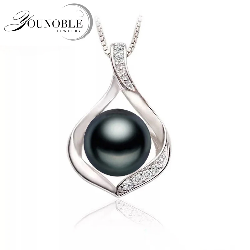 Real Black Natural Freshwater Pearl Pendant Necklace Women,Cute 925 Silver Necklace Girl Birthday Gift
Real Black Natural Freshwater Pearl Pendant Necklace Women,Cute 925 Silver Necklace Girl Birthday Gift