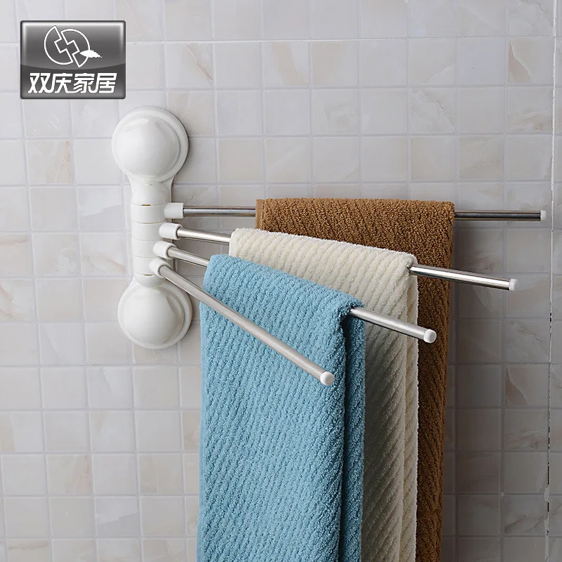 Shuangqing Magic Power Sucker Towel Frame 180 Degree Freedom Rotating 4 Rod Towel Frame Shower Room Towel Arrangement Luggage
Shuangqing Magic Power Sucker Towel Frame 180 Degree Freedom Rotating 4 Rod Towel Frame Shower Room Towel Arrangement Luggage