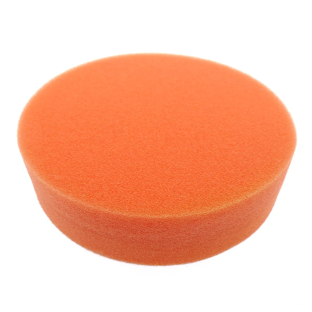 4寸平抛光海绵白