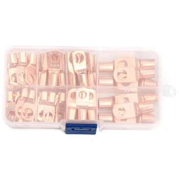 140PCS Copper Wire Ring Terminal Lug SC Battery Welding Bare Connectors Set Kits
140PCS Copper Wire Ring Terminal Lug SC Battery Welding Bare Connectors Set Kits