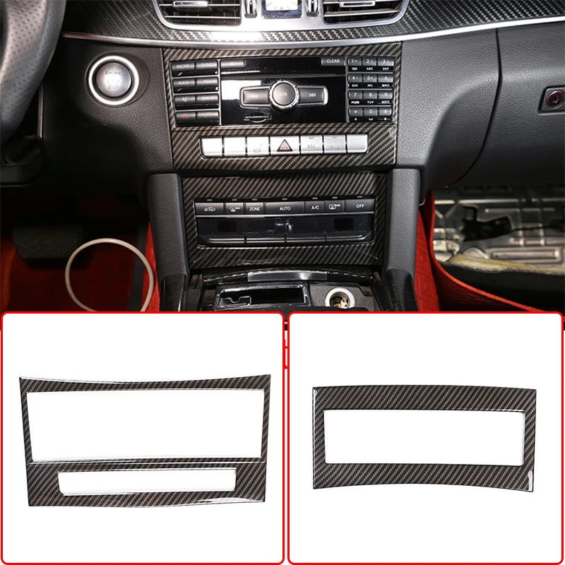 ABS Plastic Carbon Fiber Car Central Control Volume CD Button Frame Panel Cover Sticker For Mercedes Benz E Class W212 2014-2015
ABS Plastic Carbon Fiber Car Central Control Volume CD Button Frame Panel Cover Sticker For Mercedes Benz E Class W212 2014-2015