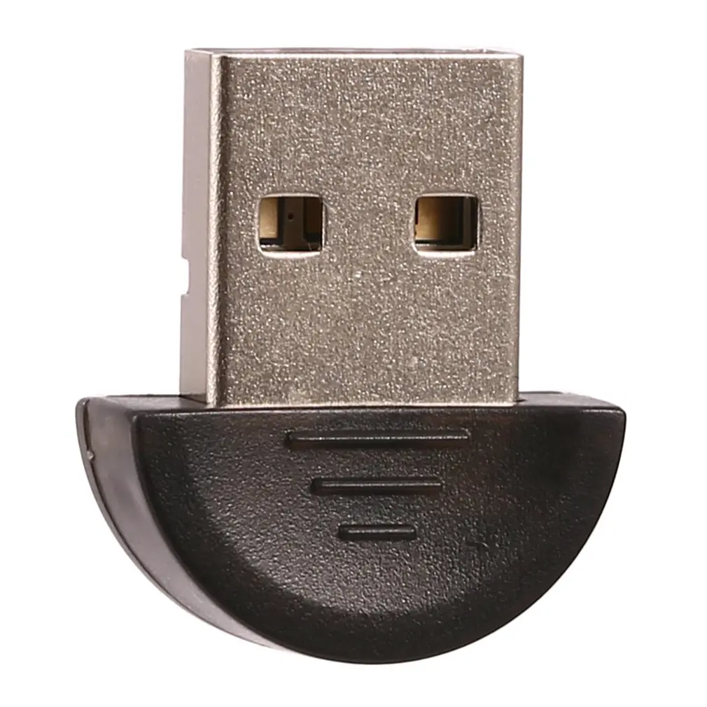 Фото Мини USB Bluetooth адаптер V 2 0 двухрежимный Беспроводной USB-ключ V2.0 EDR 100 м для ноутбука