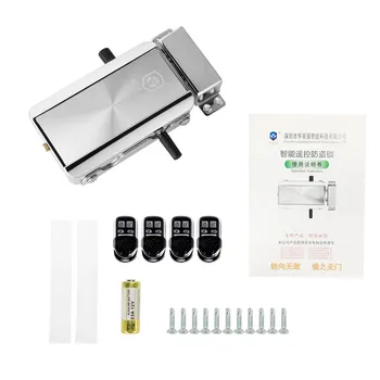 Home Door Lock Kit Remote Control Keyless Entry Electronic Lock Smart Wireless Anti-theft Deadbolt Access Control System
Home Door Lock Kit Remote Control Keyless Entry Electronic Lock Smart Wireless Anti-theft Deadbolt Access Control System