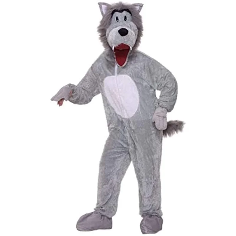 Halloween and Easter Men's Gray Wolf Plush Mascot Costume Large-scale Event Performance Acting Costume
Halloween and Easter Men's Gray Wolf Plush Mascot Costume Large-scale Event Performance Acting Costume