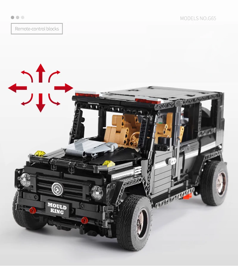1641pcs 110 G65 APP Remote Control Car 2.4G RC Building Blocks LegoINGly Programming Intelligent Kid LegoED USB Charging Blocks (10)