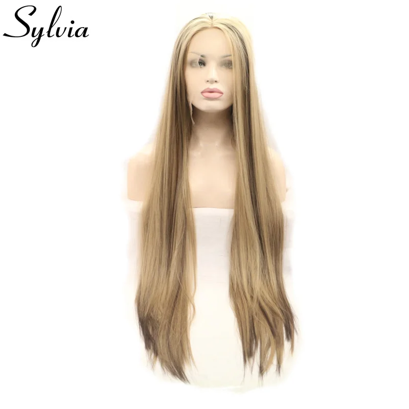 Sylvia Blonde Mixed Synthetic Lace Front Wigs Middle Part Long Silky Straight Heat Resistant Fiber Hair For Women
Sylvia Blonde Mixed Synthetic Lace Front Wigs Middle Part Long Silky Straight Heat Resistant Fiber Hair For Women