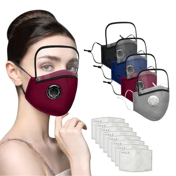 1PCS Women Men facemask Adults Washable Reusable Face Mask With Filter And Detachable Eye Shield masque маска In Stock#A40
1PCS Women Men facemask Adults Washable Reusable Face Mask With Filter And Detachable Eye Shield masque маска In Stock#A40
