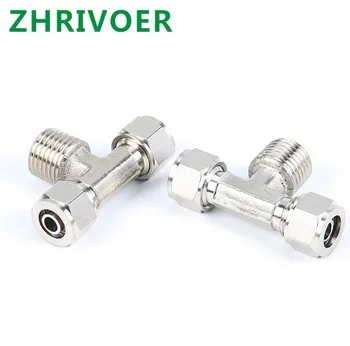 Pneumatic Fast Twist Fittings Tee OD Male Thread Quick Connector 6/8/10/12mm Hose Tube 1/8" 1/4" 3/8" 1/2"
Pneumatic Fast Twist Fittings Tee OD Male Thread Quick Connector 6/8/10/12mm Hose Tube 1/8" 1/4" 3/8" 1/2"