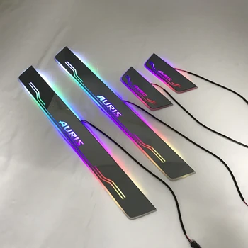 Osmrk led moving door scuff for toyota auris dynamic door sill plate flat lining overlays welcome flowing/fixed light, 4pcs
Osmrk led moving door scuff for toyota auris dynamic door sill plate flat lining overlays welcome flowing/fixed light, 4pcs