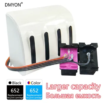 DMYON 652 Continuous Ink Supply System Compatible for HP 652 Ciss Deskjet 1115 1118 2135 2136 2138 3635 3636 3638 3838 Printer
DMYON 652 Continuous Ink Supply System Compatible for HP 652 Ciss Deskjet 1115 1118 2135 2136 2138 3635 3636 3638 3838 Printer