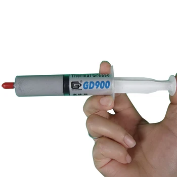 HOT-GD GD900 Thermal Conductive Paste Grease Silicone Plaster Heatsink Compound Net Weight 30 Grams High Performance For CPU ST3
HOT-GD GD900 Thermal Conductive Paste Grease Silicone Plaster Heatsink Compound Net Weight 30 Grams High Performance For CPU ST3